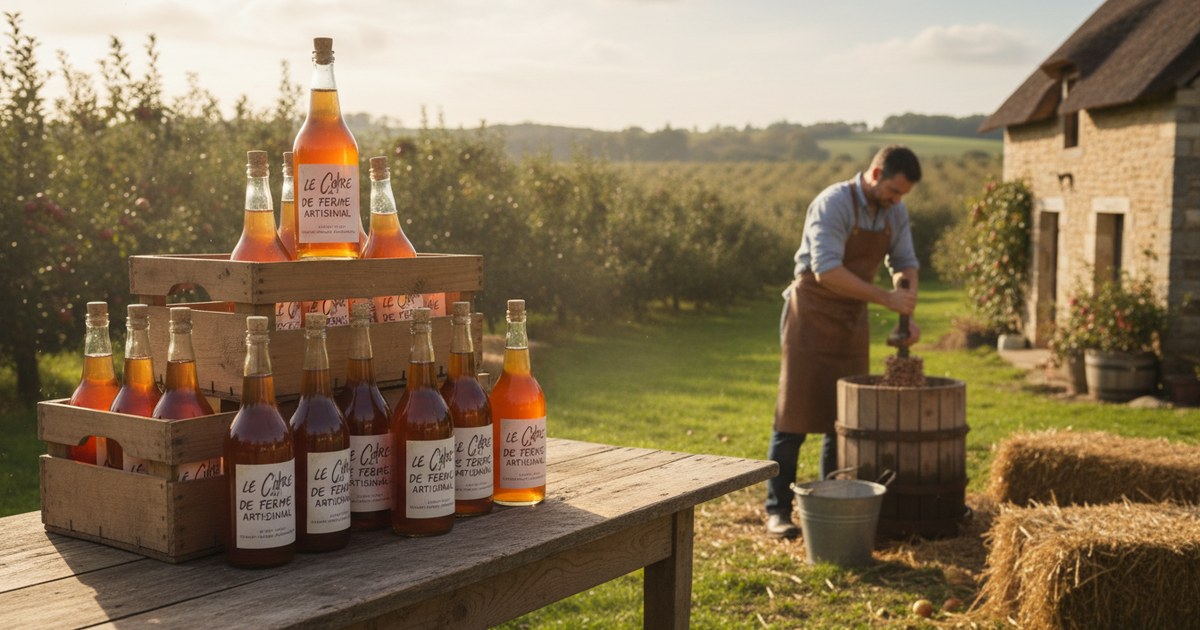 Le cidre de ferme artisanal : un savoir-faire ancestral